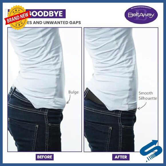 Adjustable Elastic No Show Belt for Women - Stretch Comfort Fit
